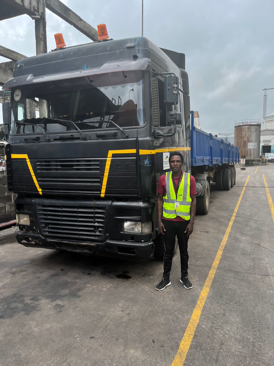 Professional logistics driver